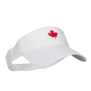 Canada Maple leaf Embroidered Sports Visor