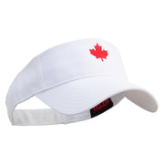 Canada Maple leaf Embroidered Sports Visor