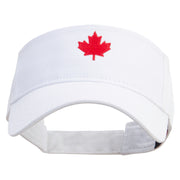 Canada Maple leaf Embroidered Sports Visor