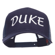 Halloween Duke Embroidered Mesh Cap