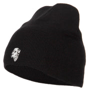 Dalmatian Embroidered Short Beanie