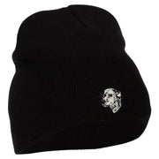 Dalmatian Embroidered Short Beanie