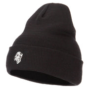 Dalmatian Embroidered Long Beanie