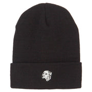 Dalmatian Embroidered Long Beanie