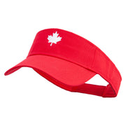 Canada Maple leaf Embroidered Sports Visor