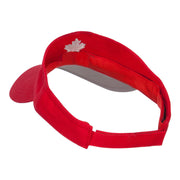 Canada Maple leaf Embroidered Sports Visor