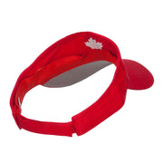 Canada Maple leaf Embroidered Sports Visor