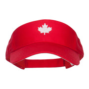 Canada Maple leaf Embroidered Sports Visor