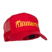 Billiards Embroidered Trucker Cap