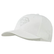 New Diamond Outline Embroidered Cotton Cap