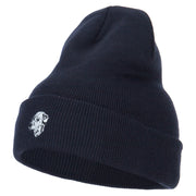 Dalmatian Embroidered Long Beanie