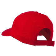 New Diamond Outline Embroidered Cotton Cap