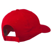 New Diamond Outline Embroidered Cotton Cap