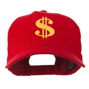 Dollar Sign Logo Embroidered Cap