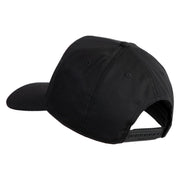 USS Galveston CL 93 Patched Solid Cotton Twill 5 Panel Prostyle Snap Cap - Black OSFM
