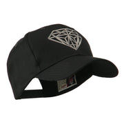 Diamond Outline Embroidered Cap