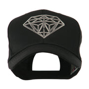 Diamond Outline Embroidered Cap