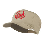 Fire Dept Maltese Cross Embroidered Cap