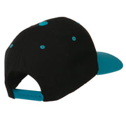 Diamond Outline Embroidered Two Tone Cap