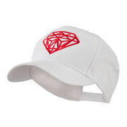 Diamond Outline Embroidered Cap