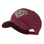 Diamond Outline Embroidered Cap