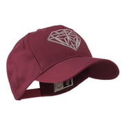 Diamond Outline Embroidered Cap