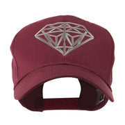 Diamond Outline Embroidered Cap