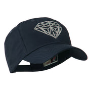 Diamond Outline Embroidered Cap