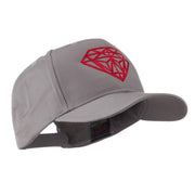 Diamond Outline Embroidered Cap