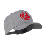 Fire Dept Maltese Cross Embroidered Cap