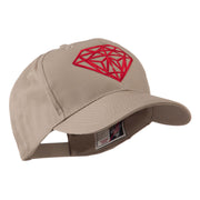 Diamond Outline Embroidered Cap