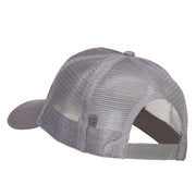 White American Flag Patched Mesh Cap