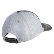 US Air Force Navy Letter Embroidered Low Profile Special Cotton Mesh Cap - black OSFM