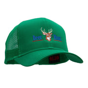 Deer Hunt Embroidered Twill Mesh Prostyle Cap