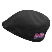 Hello Embroidered Big Mesh Ivy Cap - Black OSFM