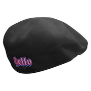 Hello Embroidered Big Mesh Ivy Cap - Black OSFM