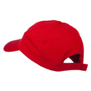 Outlined Dragon Embroidered Washed Cap