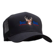 Deer Hunt Embroidered Twill Mesh Prostyle Cap