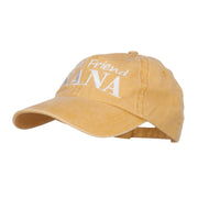 Real Friend Nana Embroidered Washed Cap