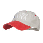 Real Friend Nana Embroidered Washed Cap