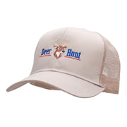 Deer Hunt Embroidered Twill Mesh Prostyle Cap