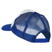 Dollar Sign Logo Embroidered Foam Mesh Back Cap