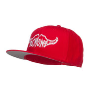 Demons Embroidered Cotton Snapback