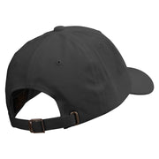 Dog and Cat Logo Dad Style Unstructured Low Profile 6 panel Cotton Cap - Black OSFM