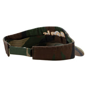 Goals Embroidered Military Visors - Camo OSFM