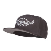 Demons Embroidered Cotton Snapback