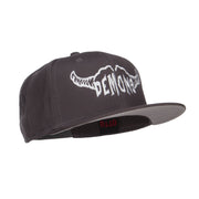 Demons Embroidered Cotton Snapback