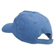 Woman US Army Veteran Embroidered Low Profile Dyed Cotton Twill Cap - Sky-Blue OSFM