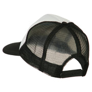 Dollar Sign Logo Embroidered Foam Mesh Back Cap