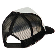 Dollar Sign Logo Embroidered Foam Mesh Back Cap